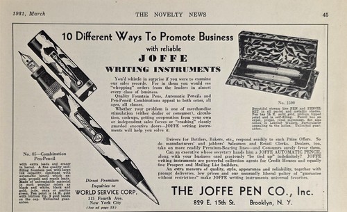 1931 print joffe - 1931, ad