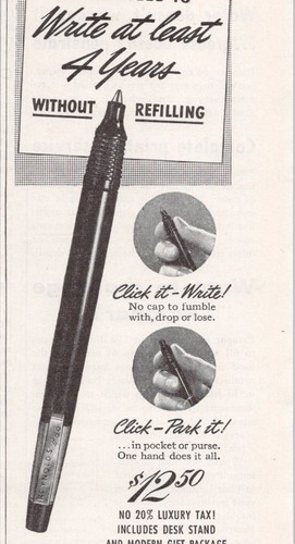 Reynolds 400 ball pen - reynolds, vintage
